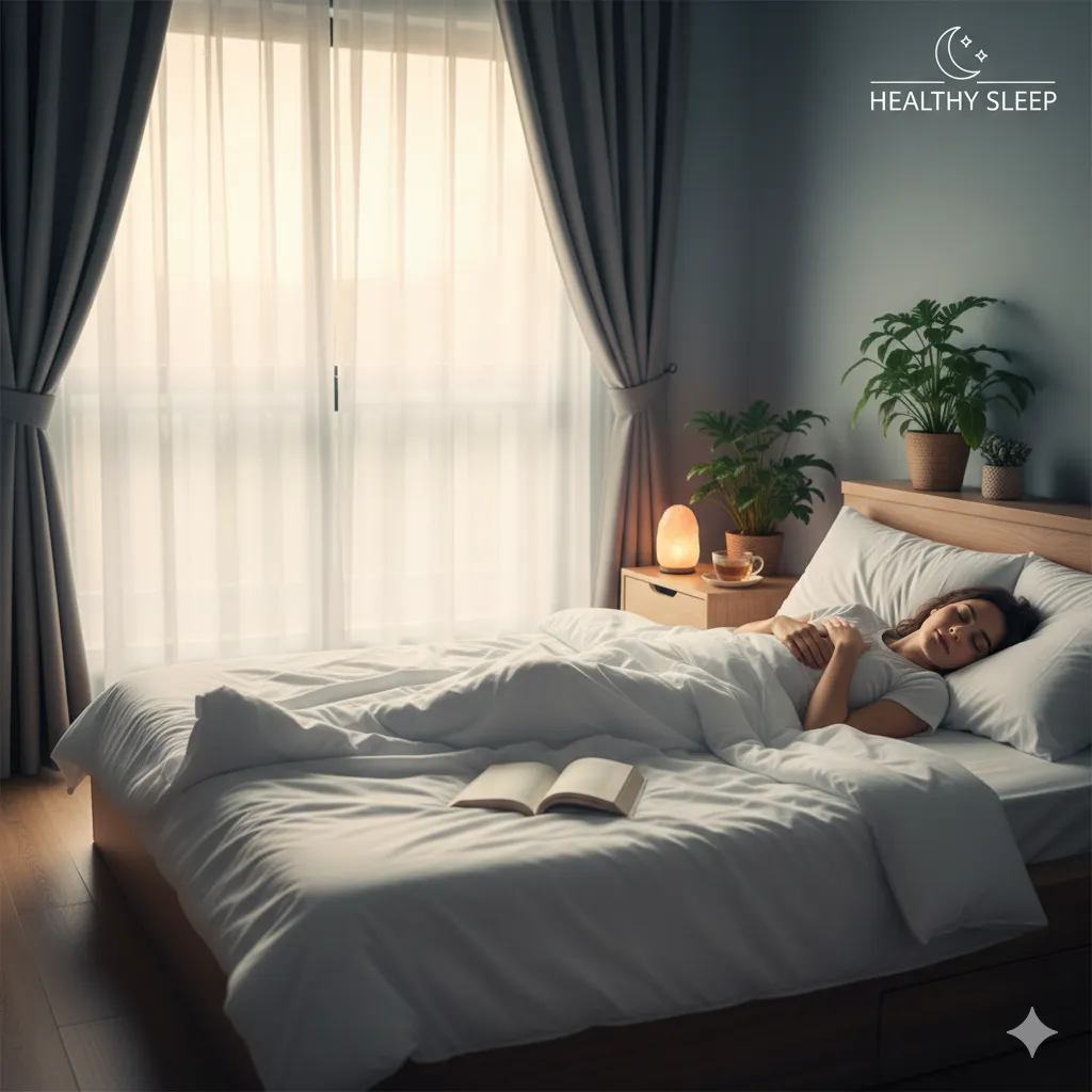 Sleep cycle phases illustration